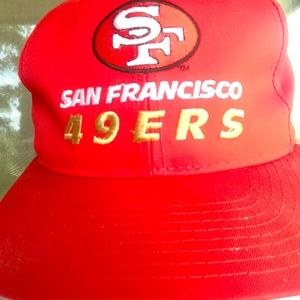 Vintage 49ers hats